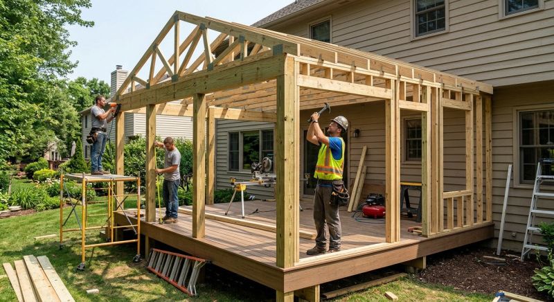 Deck Enclosure Construction in Asheville, NC