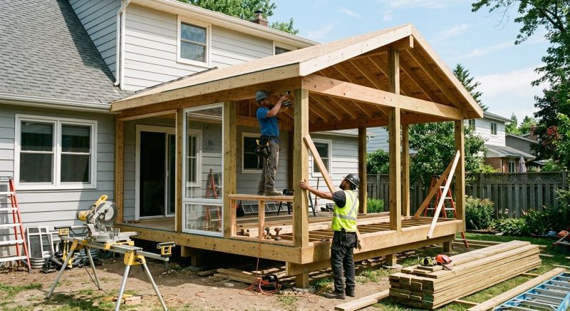 Enclosed Deck Installation in Nashville, TN