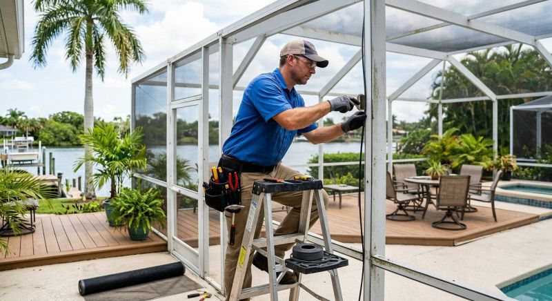 Lanai Enclosure Repair in Asheville, NC