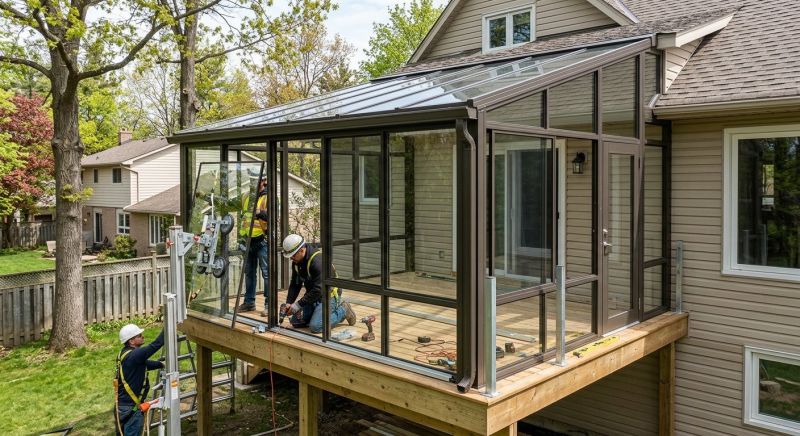Deck Enclosure Construction in Knoxville, TN