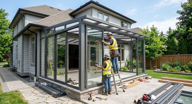 Enclosed Patio Installation in Seattle, WA