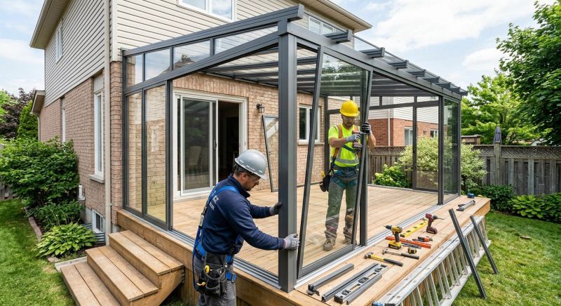 Patio Enclosure Installation in Charlotte, NC