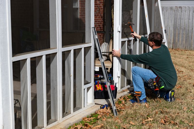 Porch Enclosure Installation in Austin, TX