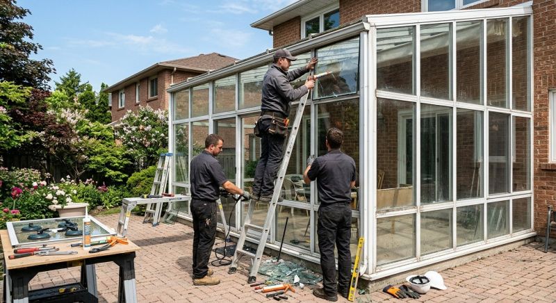 Sunroom Window Repair in Charlotte, NC