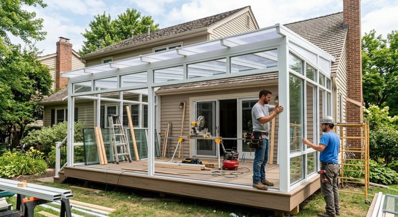 Three Season Room Installation in Cincinnati, OH